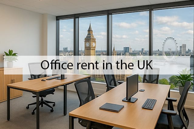 Office rent in the UK (substance)