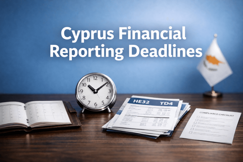 Reporting deadlines in Cyprus