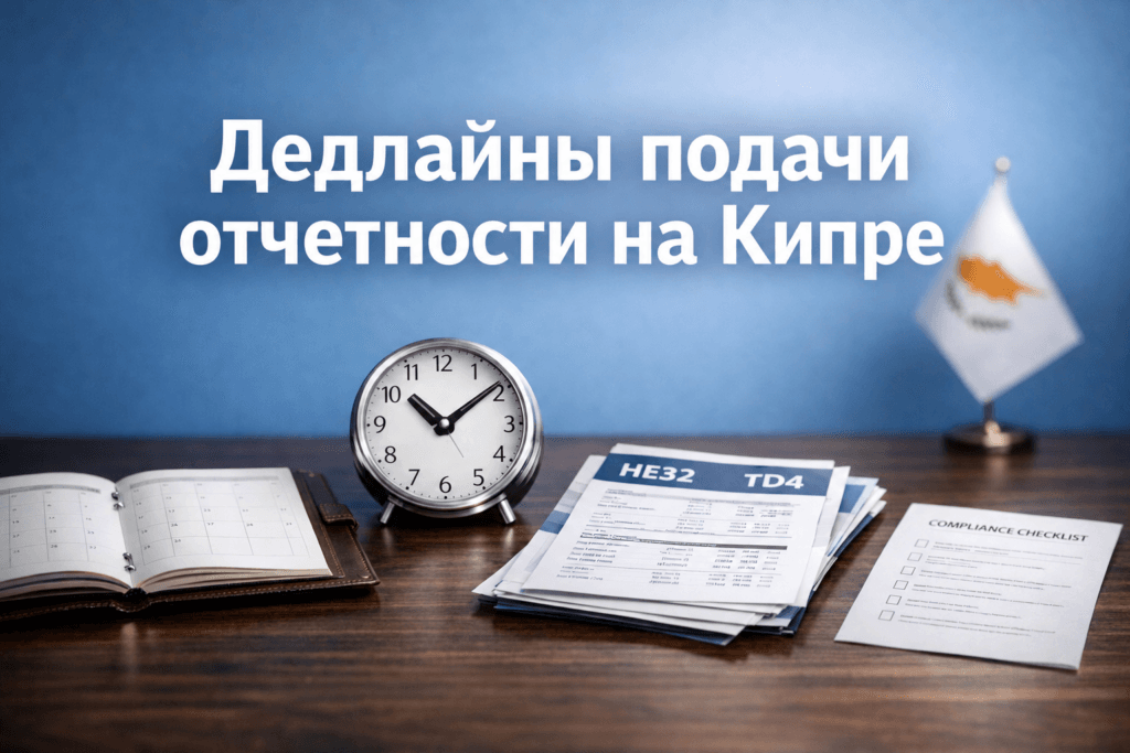 подать отчетность на Кипре